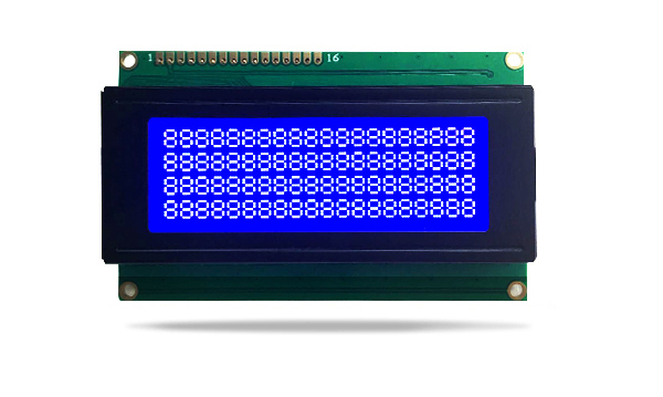 字符型液晶模块JXD2004A 兰屏白光