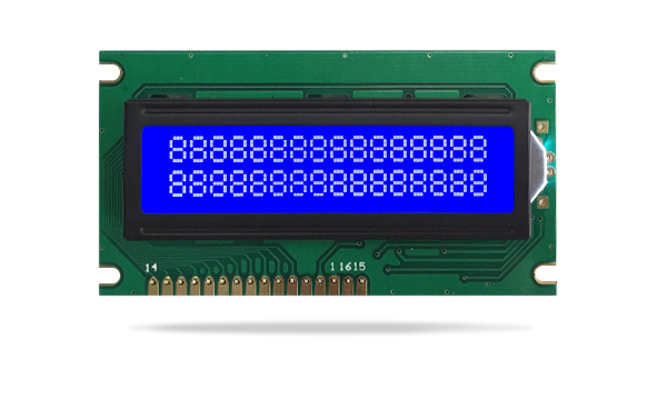 字符型液晶模块JXD1602C 兰屏白光