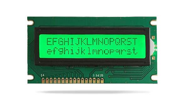 字符型液晶模块JXD1602C STN 黄 翠绿光