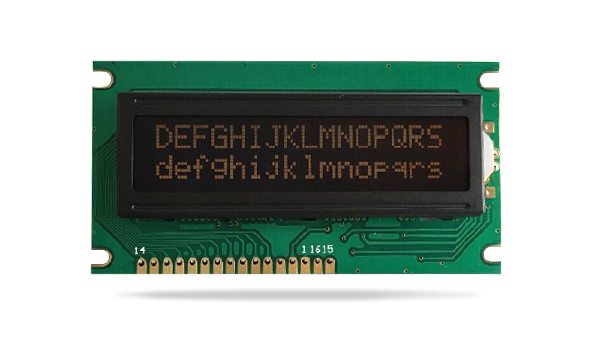字符型液晶模块JXD1602C FSTN 负显 橙光