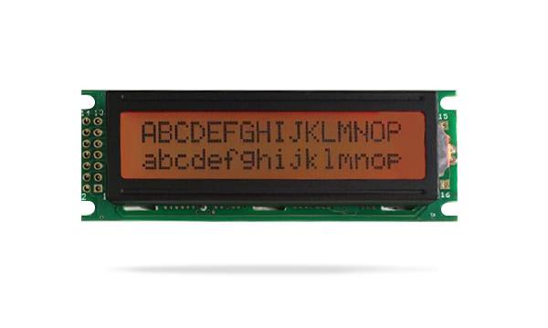 字符型液晶模块JXD1602B黄绿屏 红光