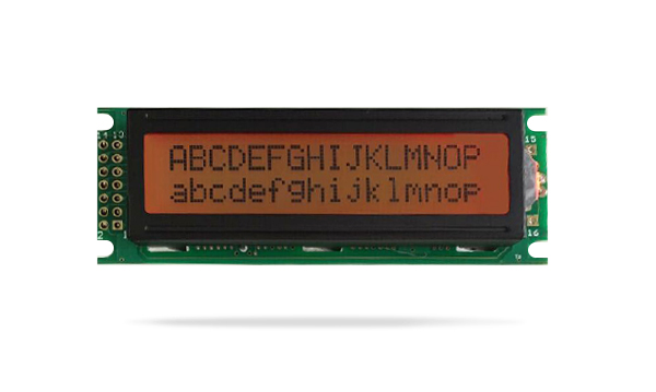 字符型液晶模块JXD1602B黄绿屏 红光