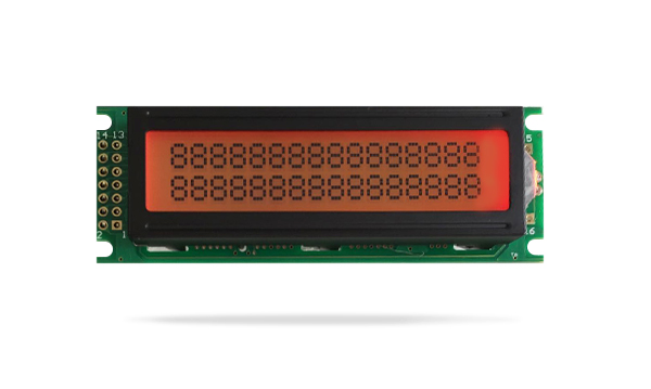 字符型液晶模块JXD1602B黄绿屏 红光