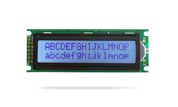 字符型液晶模块JXD1602B STN 灰屏兰字