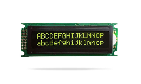 字符型液晶模块JXD1602B FSTN负显 绿字