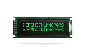 字符型液晶模块JXD1602B FSTN负显 翠绿色字