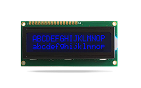 字符型液晶模块JXD1602A-S FSTN负显 兰字