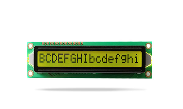 字符型液晶模块JXD1601A-1黄绿屏黄绿光