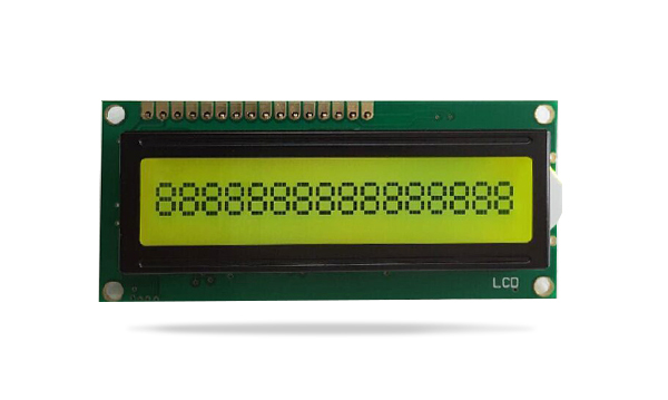 字符型液晶模块JXD1601A 黄绿屏黄绿光