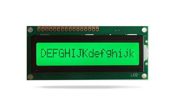 字符型液晶模块JXD1601A 黄绿屏翠绿光