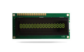 字符型液晶模块JXD1601A FSTN负显 绿字