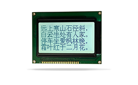 图形点阵液晶模块JXD12864A FSTN 白光
