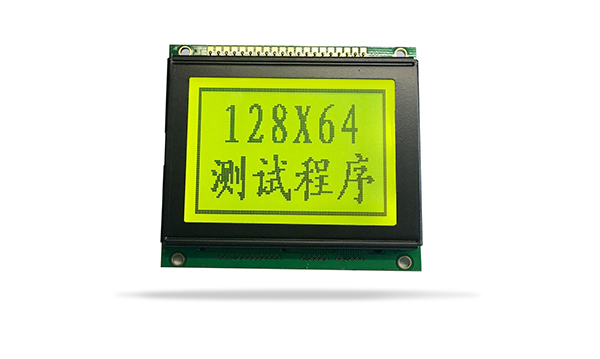图形点阵液晶模块JXD12864C18黄绿屏