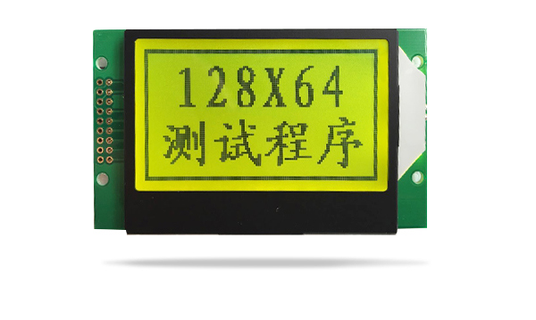COG液晶模块JXD12864A-COG 黄绿屏