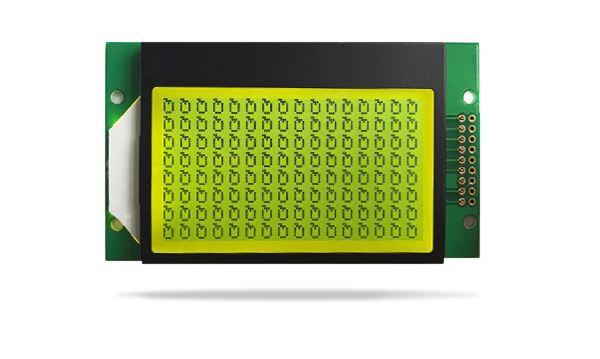 COG液晶模块JXD12864A-COG 黄绿屏
